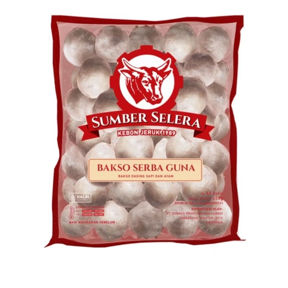 Bakso Sapi dan Ayam Sumber Selera Kebon Jeruk Serbaguna isi 50