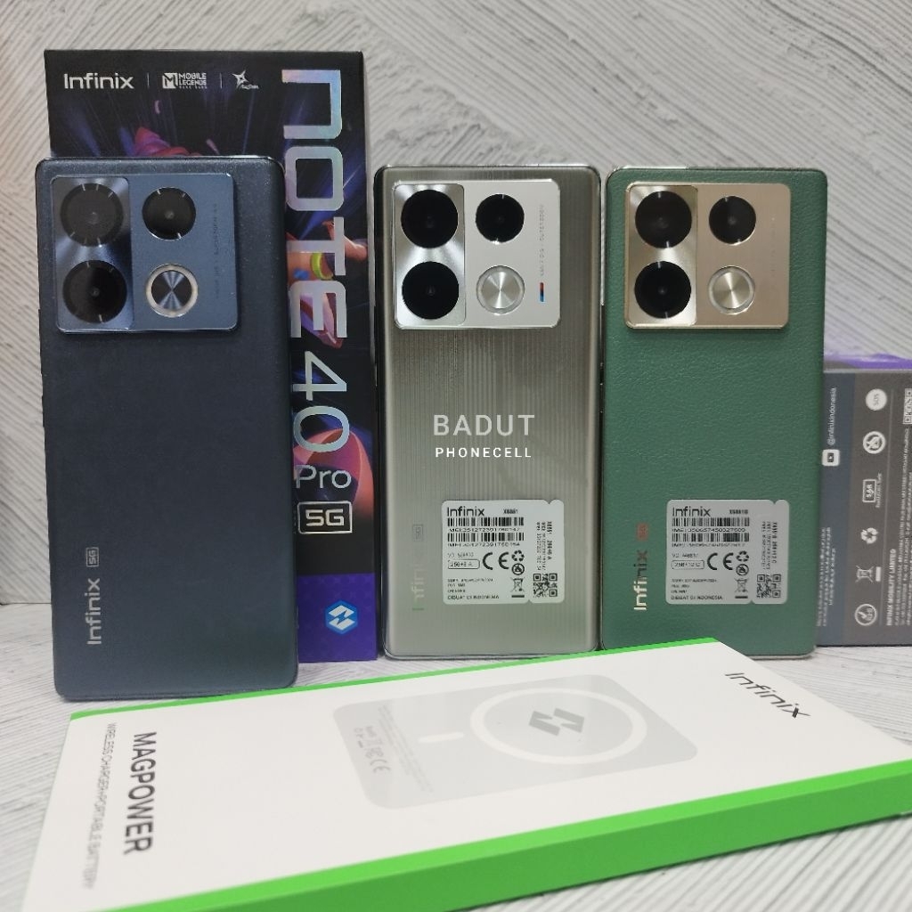 Infinix Note 40 Pro 5G 8/256GB Handphone Second