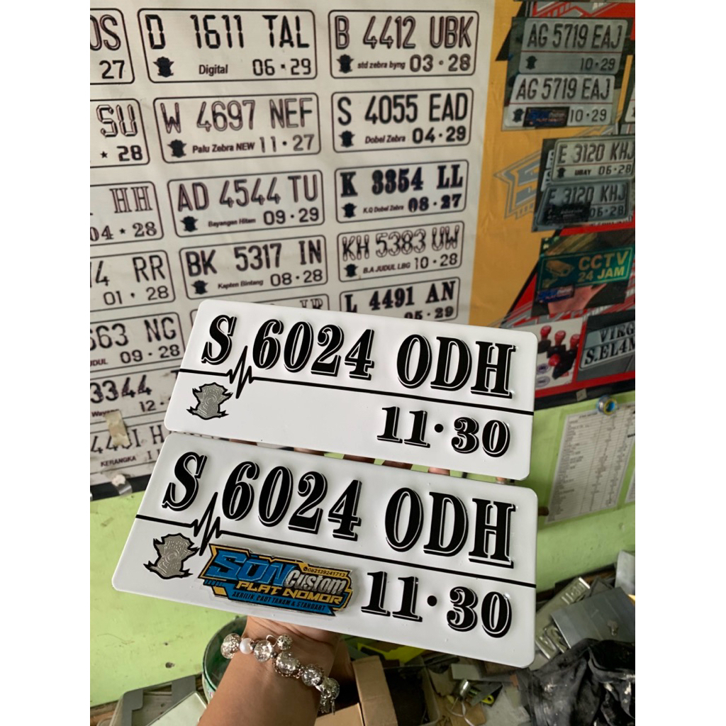 PLAT NOMER MOTOR VARIASI