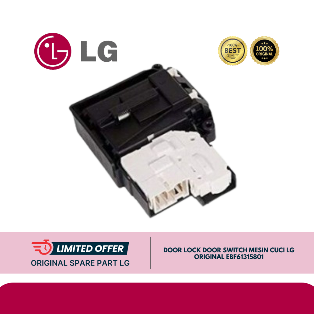 DOOR LOCK DOOR SWITCH MESIN CUCI LG ORIGINAL F2720SVTV.ASSPEIN