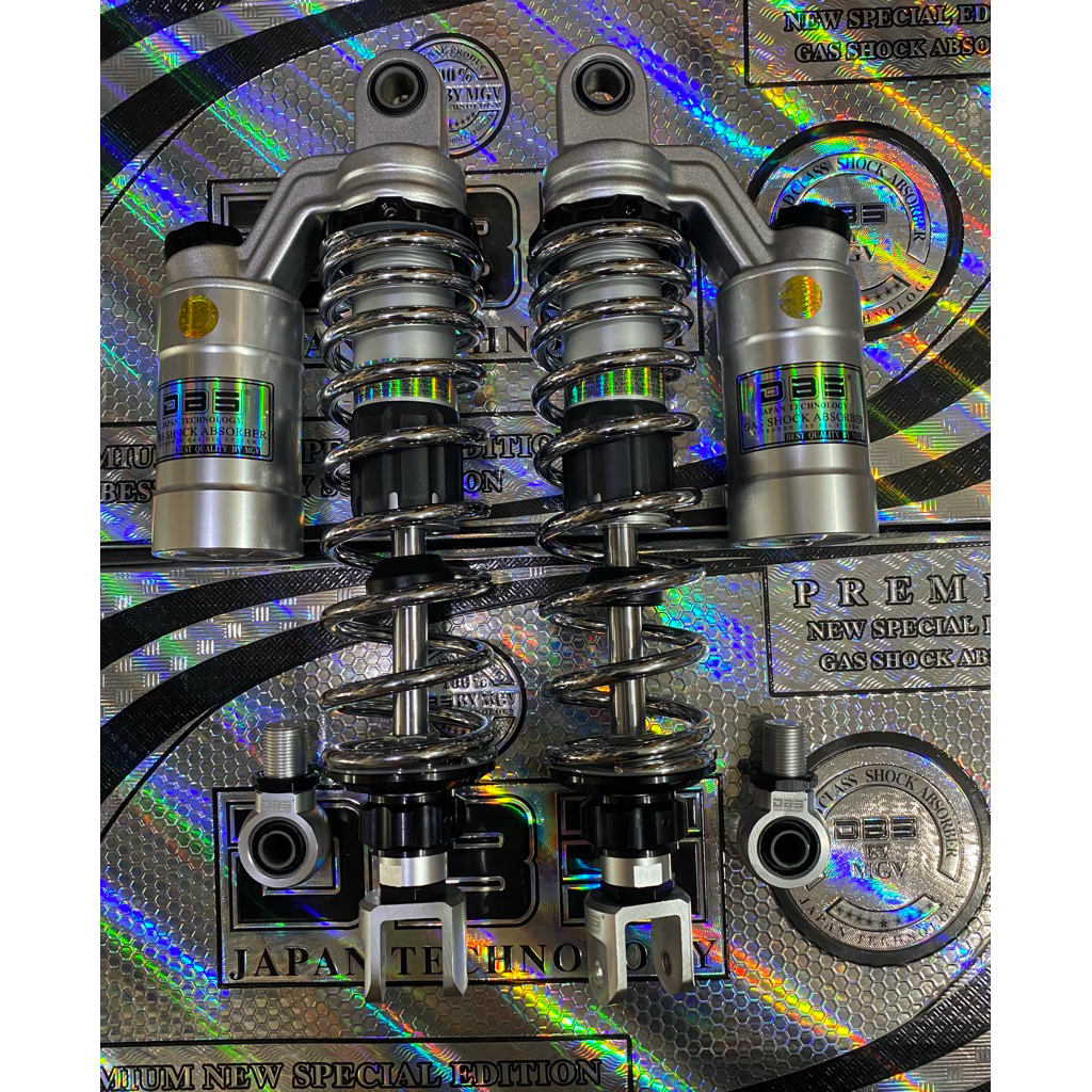 SHOCK TABUNG BELAKANG DBS PREMIUM 340MM NMAX OLD SUPRA X 125 KARISMA SUPRA FIT NEW MATIC BEBEK