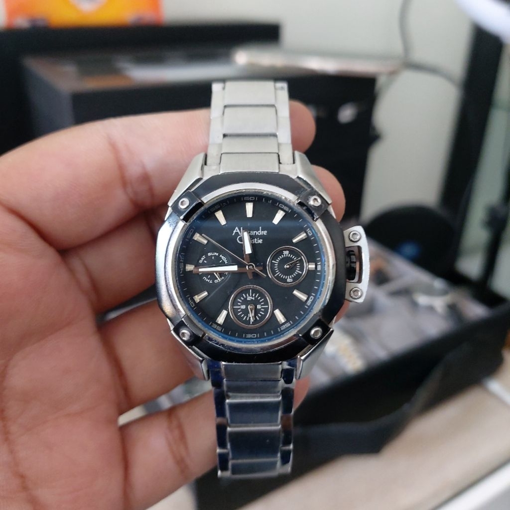 PRELOVED JAM TANGAN WANITA ALEXANDRE CHRISTIE AC6225 AC 6225 ORIGINAL SECOND