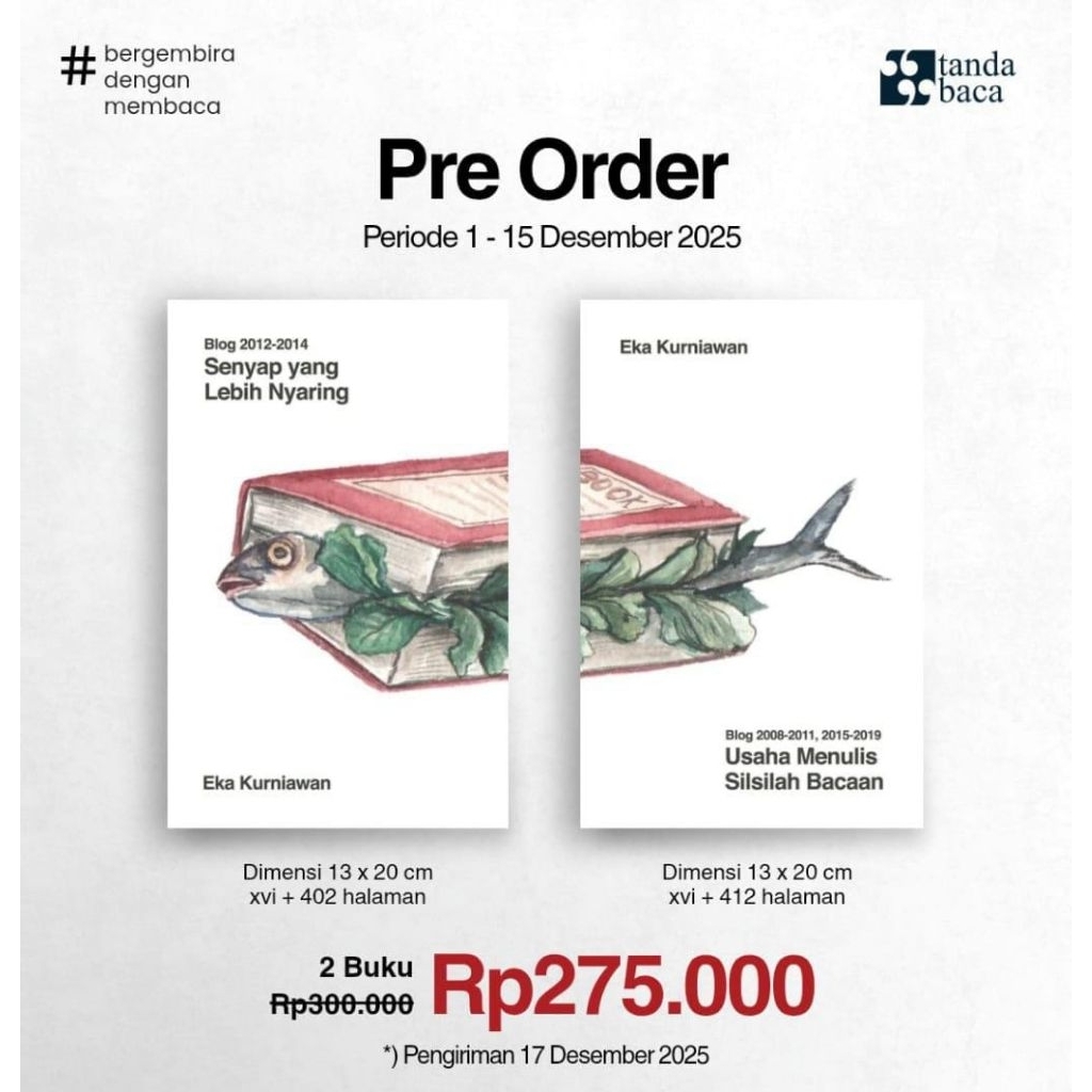 Senyap yang Lebih Nyaring & Usaha Menulis Silsilah Bacaan - Eka Kurniawan - Tanda Baca