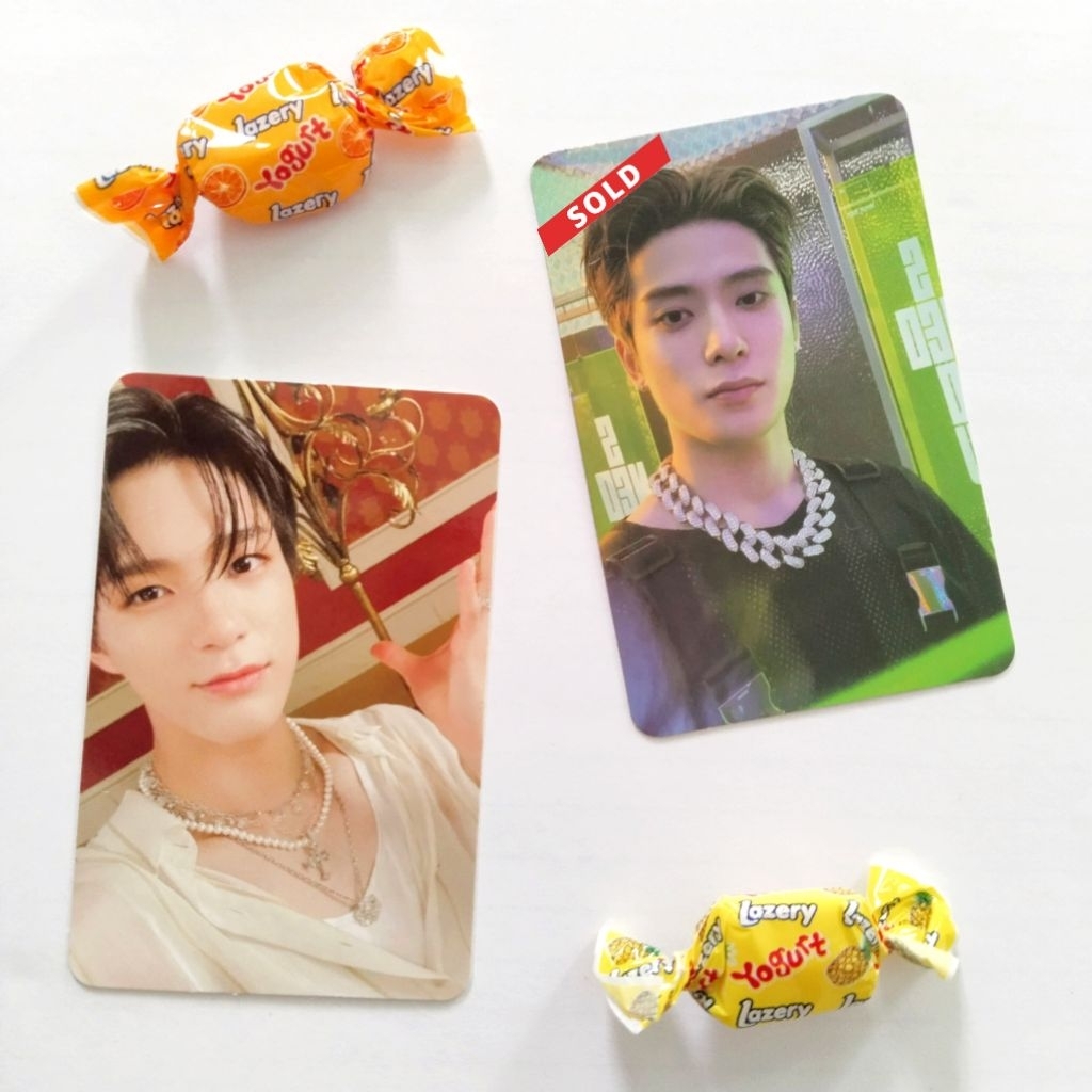 [official photocard] jeno ar hotsummer, jaehyun 2 baddies faster