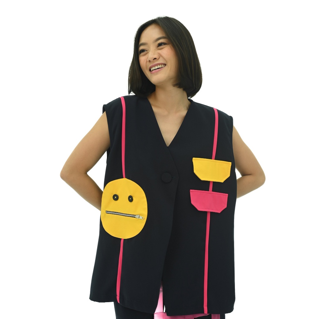 Amber Kids x St.Lab Studio - Pixel Vest