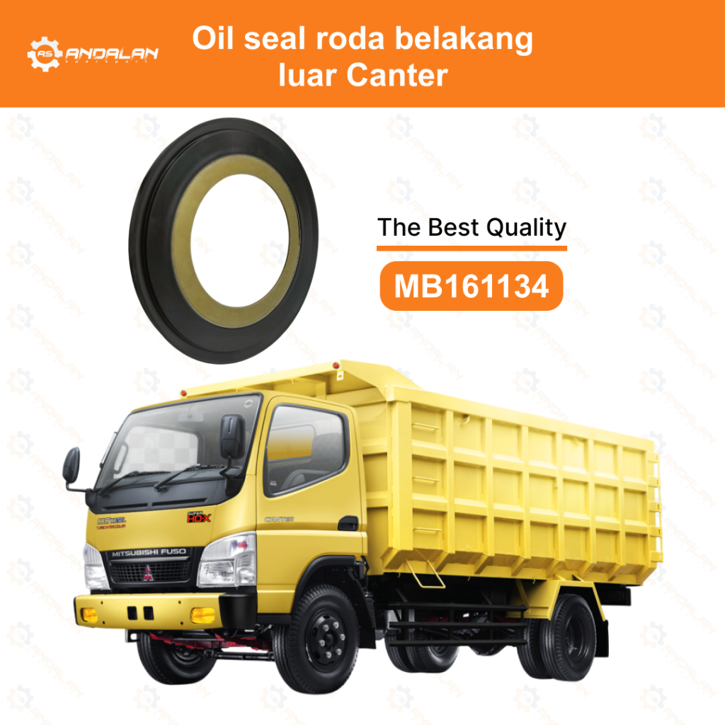 OIL SEAL RODA BELAKANG LUAR CANTER MB161134