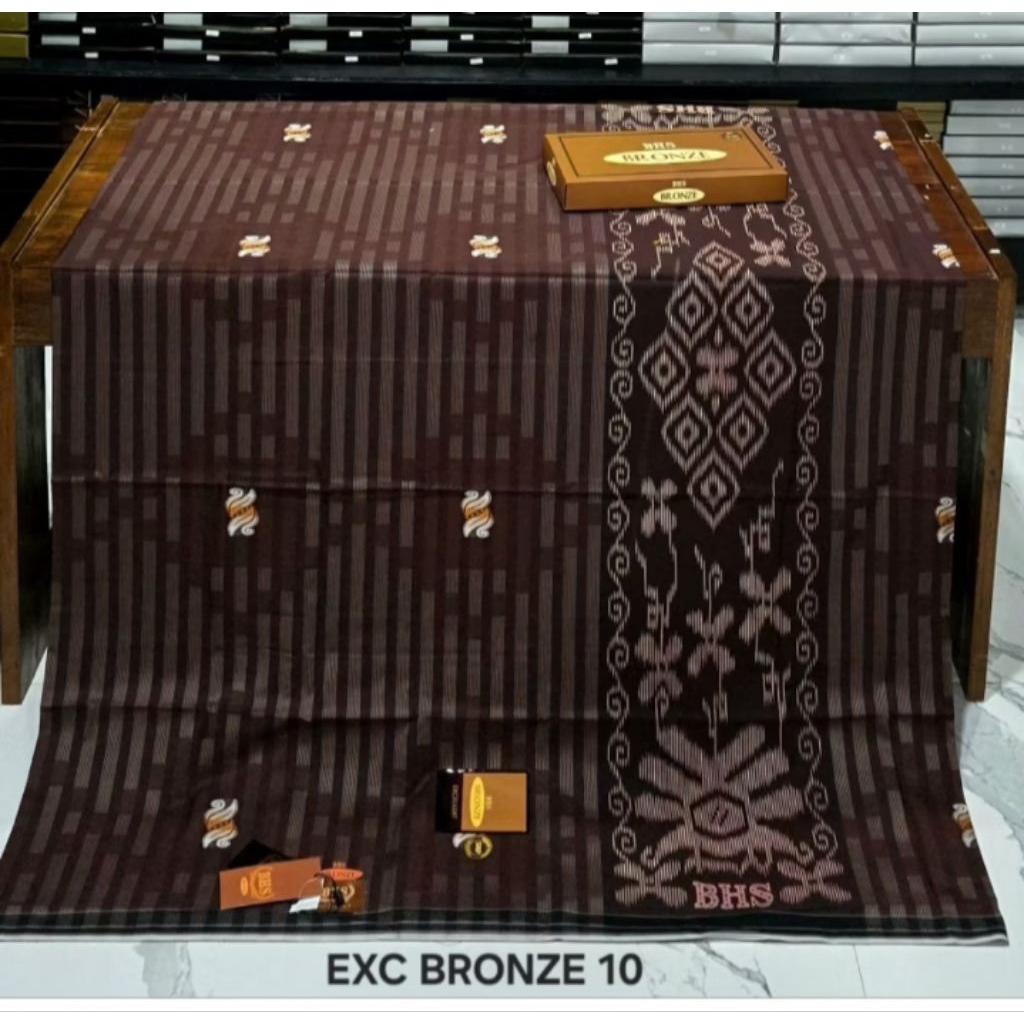 SARUNG BHS EXCELLENT KUALITAS BRONZE MOTIF TERBARU