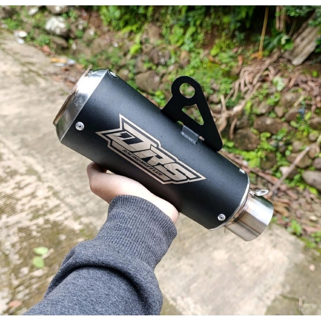 Silencer Knalpot DRS Motor Racing - Silencer Knalpot Set Factory Muffler Matic Bebek SNI 50mm
