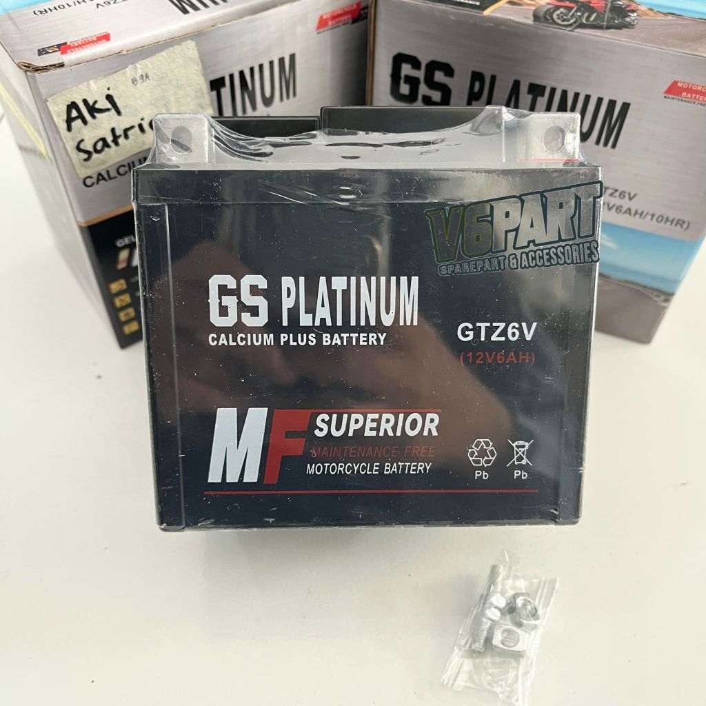 Aki Sepeda Motor GS Platinum Satria