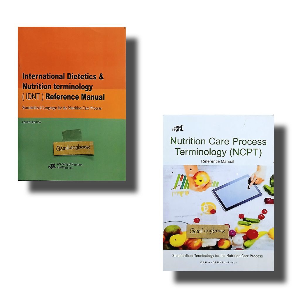 PAKET 2 BUKU GIZI NCPT B.INDO DAN IDNT B.INGG