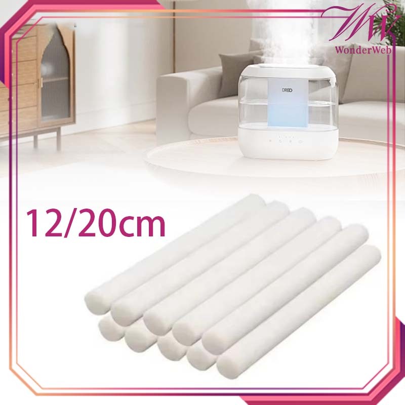 10pcs/Set Refill Filter Cotton Humidifier 12/20cm Stik Kapas Humidifier Kapas Filter Air Humidifier 
