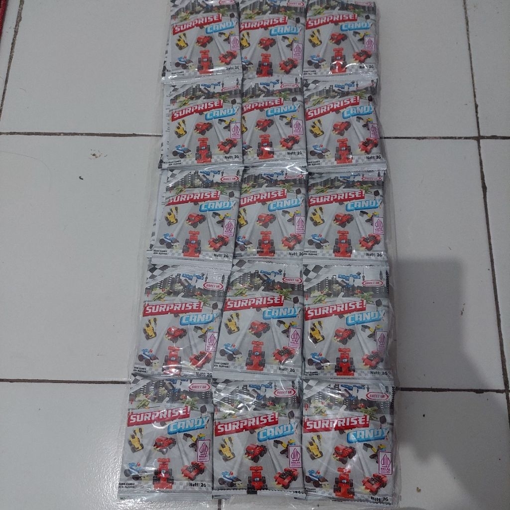 Sweet Me Surprise Lego Edisi Kendaraan isi 30 pcs
