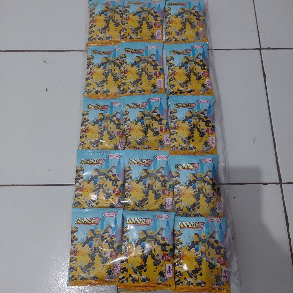 Sweet Me Surprise Lego Edisi Robot Bumble Bee isi 30 pcs