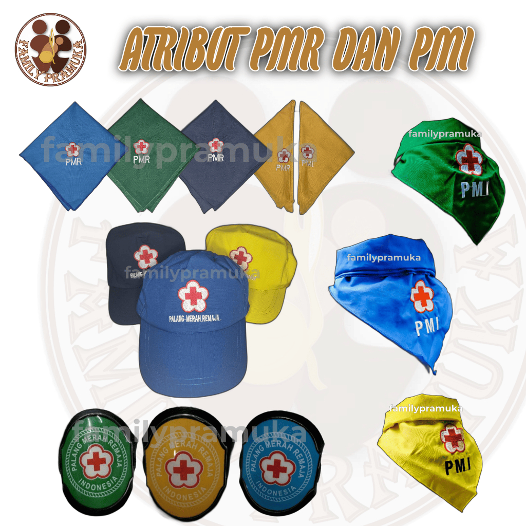 ATRIBUT PMR PMI/TOPI PMR/SYAL PMR/RING SYAL PMR