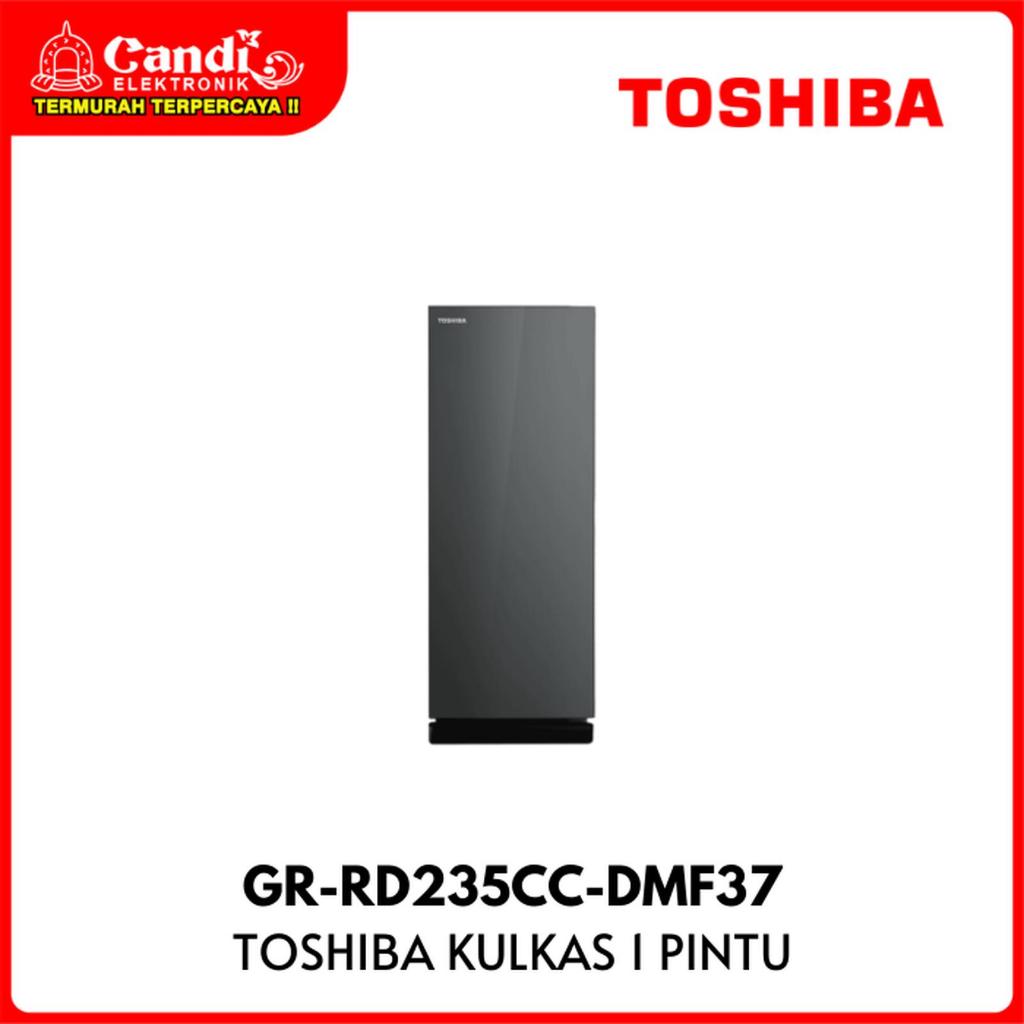 TOSHIBA Kulkas 1 Pintu 181 Liter Easy Defrosting Saparate Chiller Room GR-RD235CC-DMF37