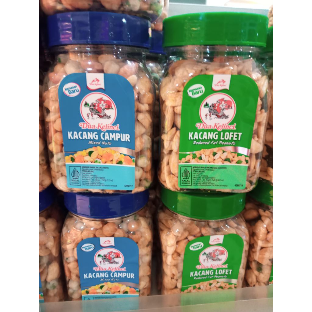 Toples Kemasan Baru Mixnut Lofet Dua Kelinci