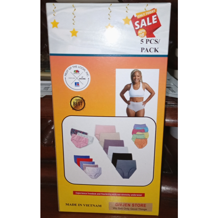 FRUIT OF THE LOOM - CELANA DALAM WANITA SIZE 2 - M