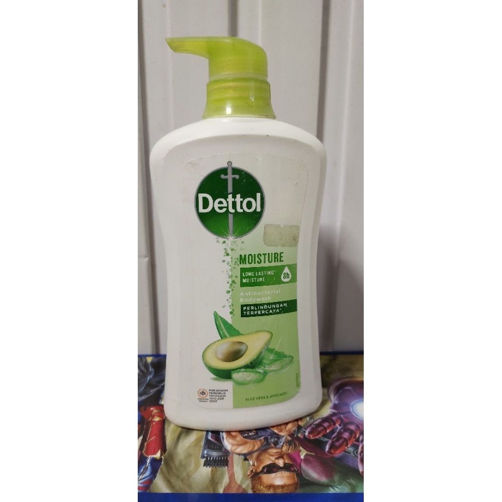 bodywash dettol antibakteri moisture 625 grm rijek botol sabun mandi cair murah sabun antibakteri de