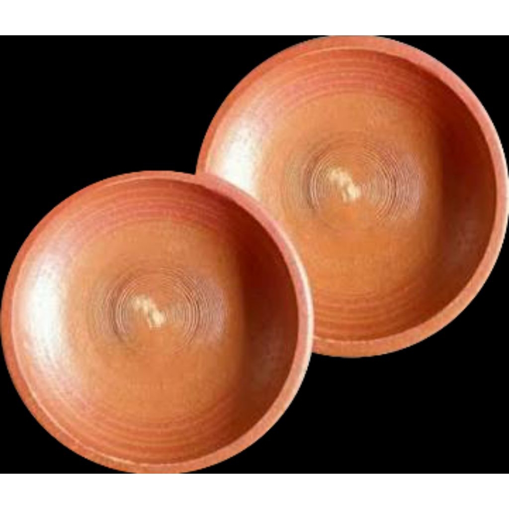 cobek tanah liat ukuran 15cm original