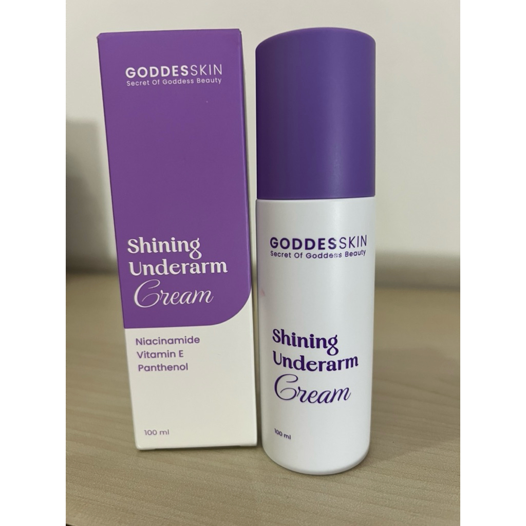 Goddesskin Shining Underarm Cream Preloved Jual Rugi