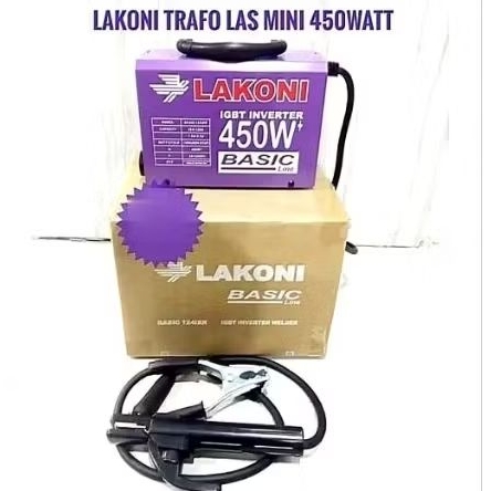 MESIN TRAFO LAS LISTRIK 450 WATT LAKONI BASIC 124 IX