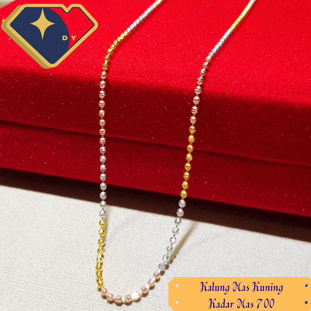 Kalung Rantai mas Kuning Baru 014 Kadar mas 700