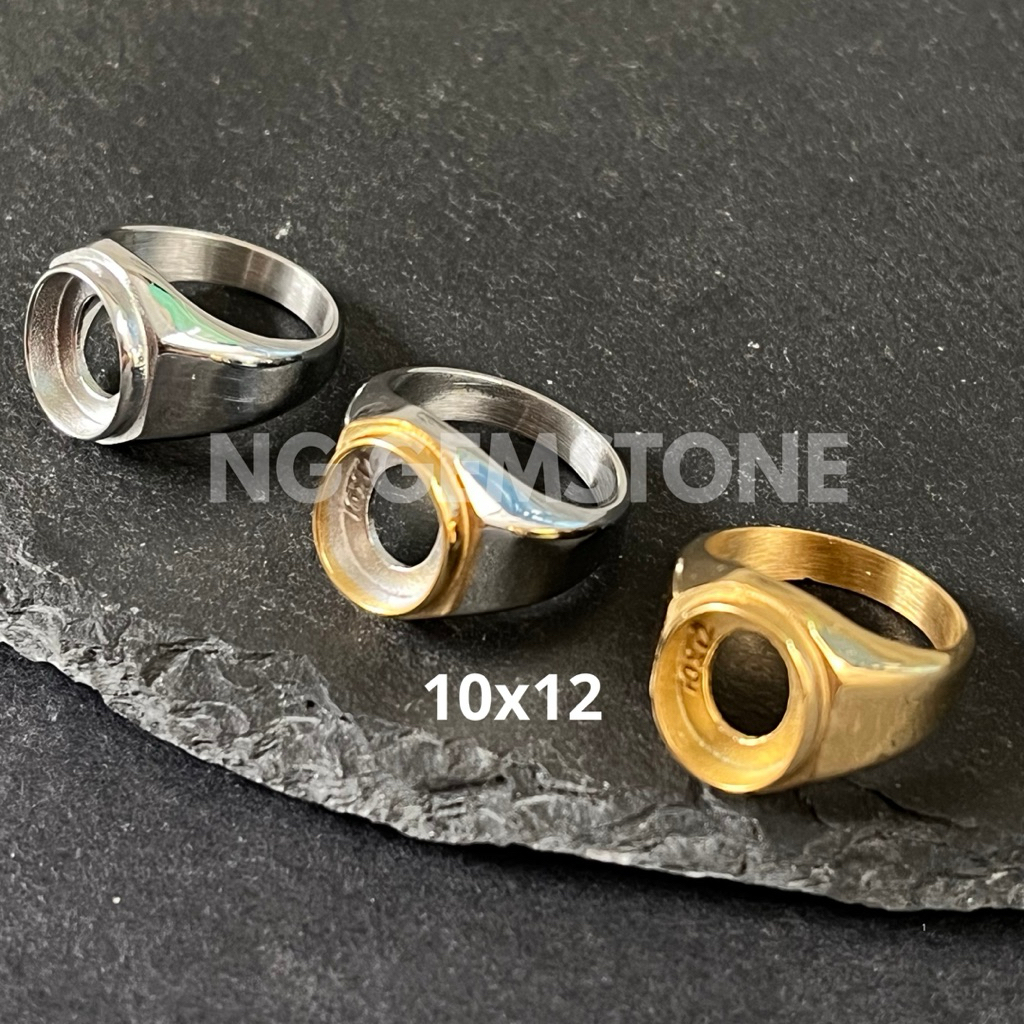 CINCIN RING TITANIUM DIM 10x12mm