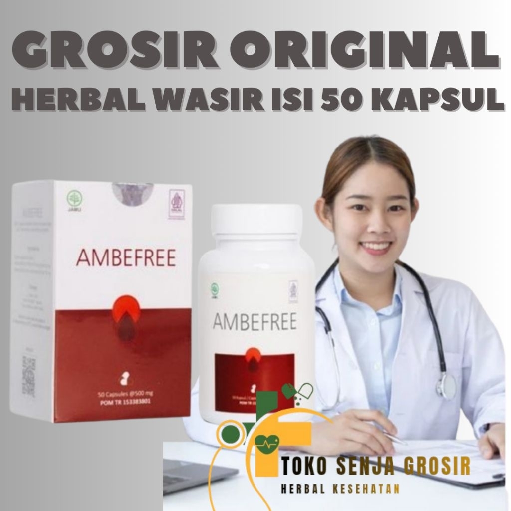 AMBEFREE OBAT WASIR / AMBEIEN ASLI ORIGINAL BPOM