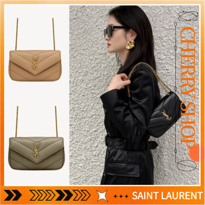 YSL LOULOU Super Mini Women's Chain Crossbody Bag