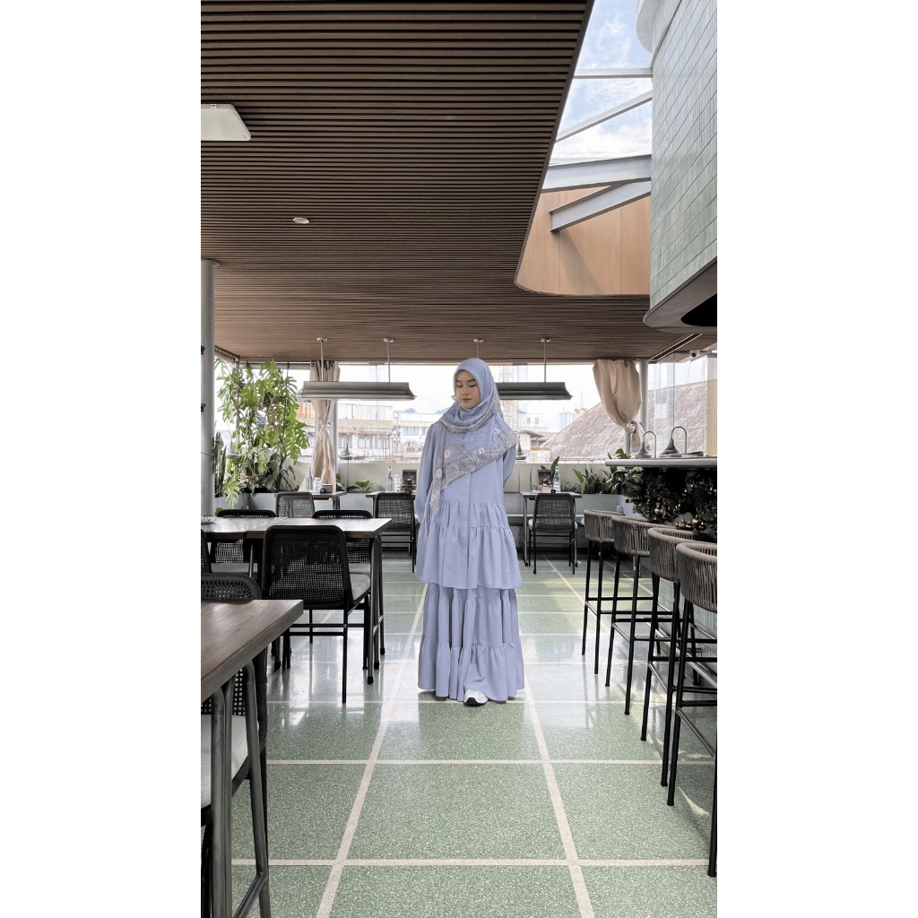 RDK Amitta Tunic & Skirt (Tunik Rok Pola Babydoll Bahan Katun Amigo)