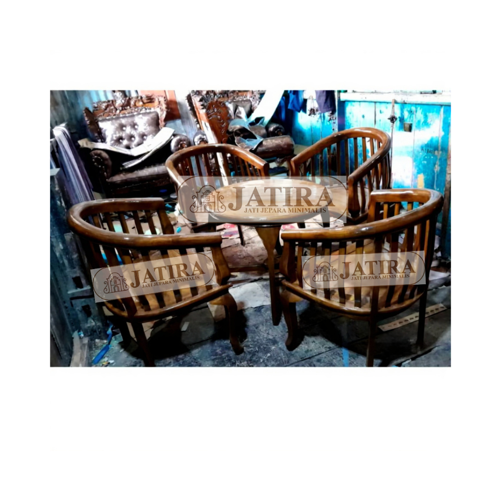 Kursi Teras Jati Jepara Minimalis | Kursi Jati Jepara Murah Palembang