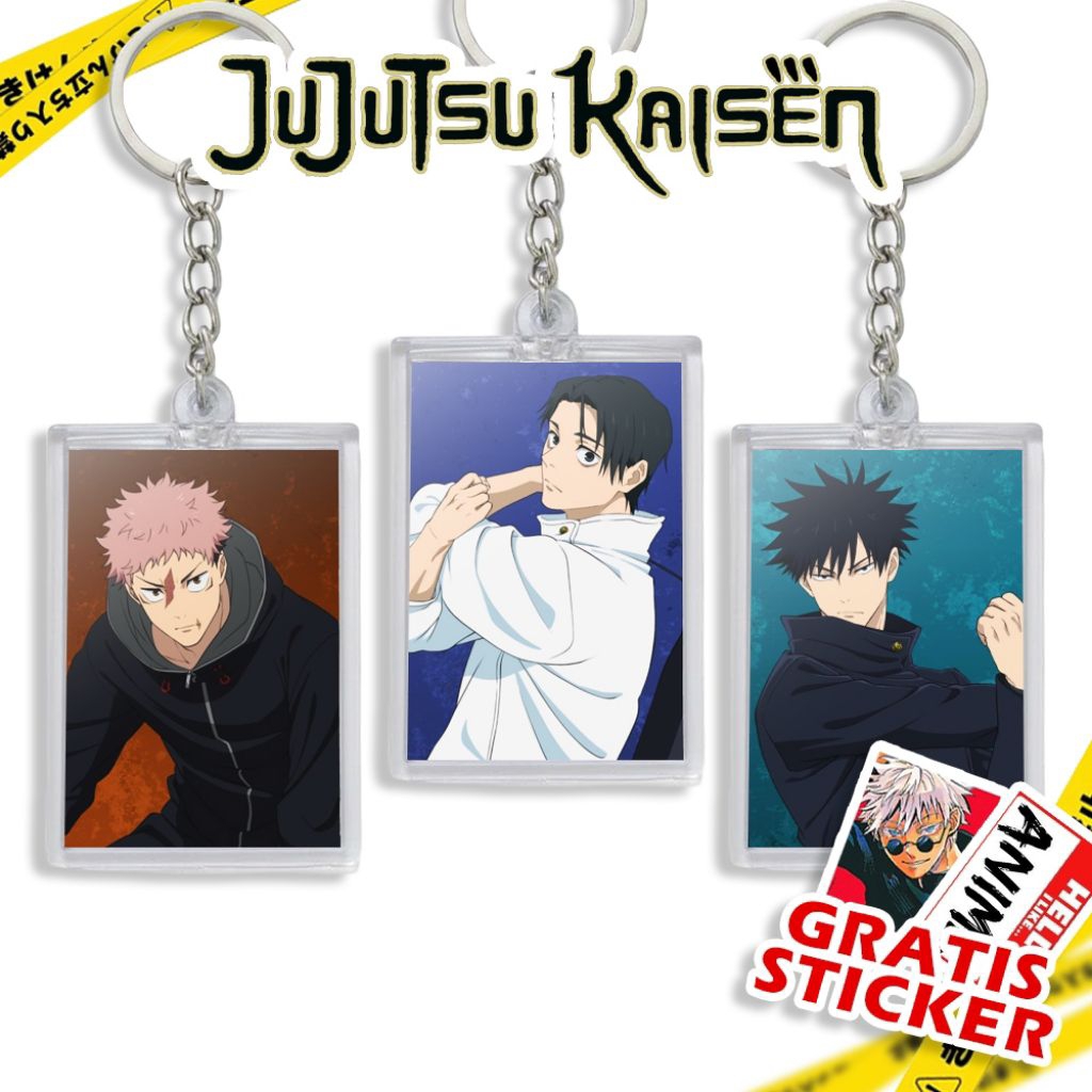 Gantungan Kunci Murah Anime JUJUTSU KAISEN/Keychain Anime/Ganci Anime/JUJUTSU KAISEN