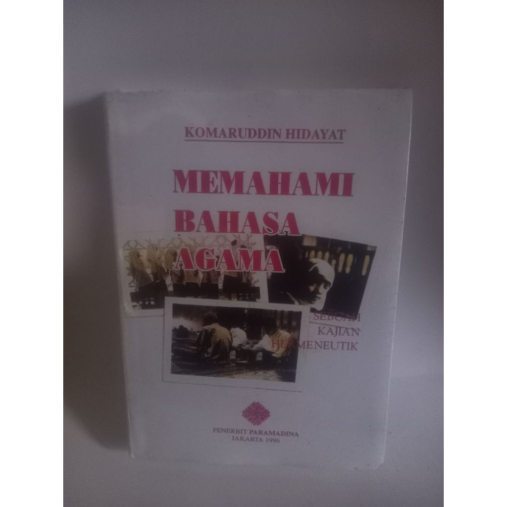 Memahami Bahasa Agama by Komarudin Hidayat