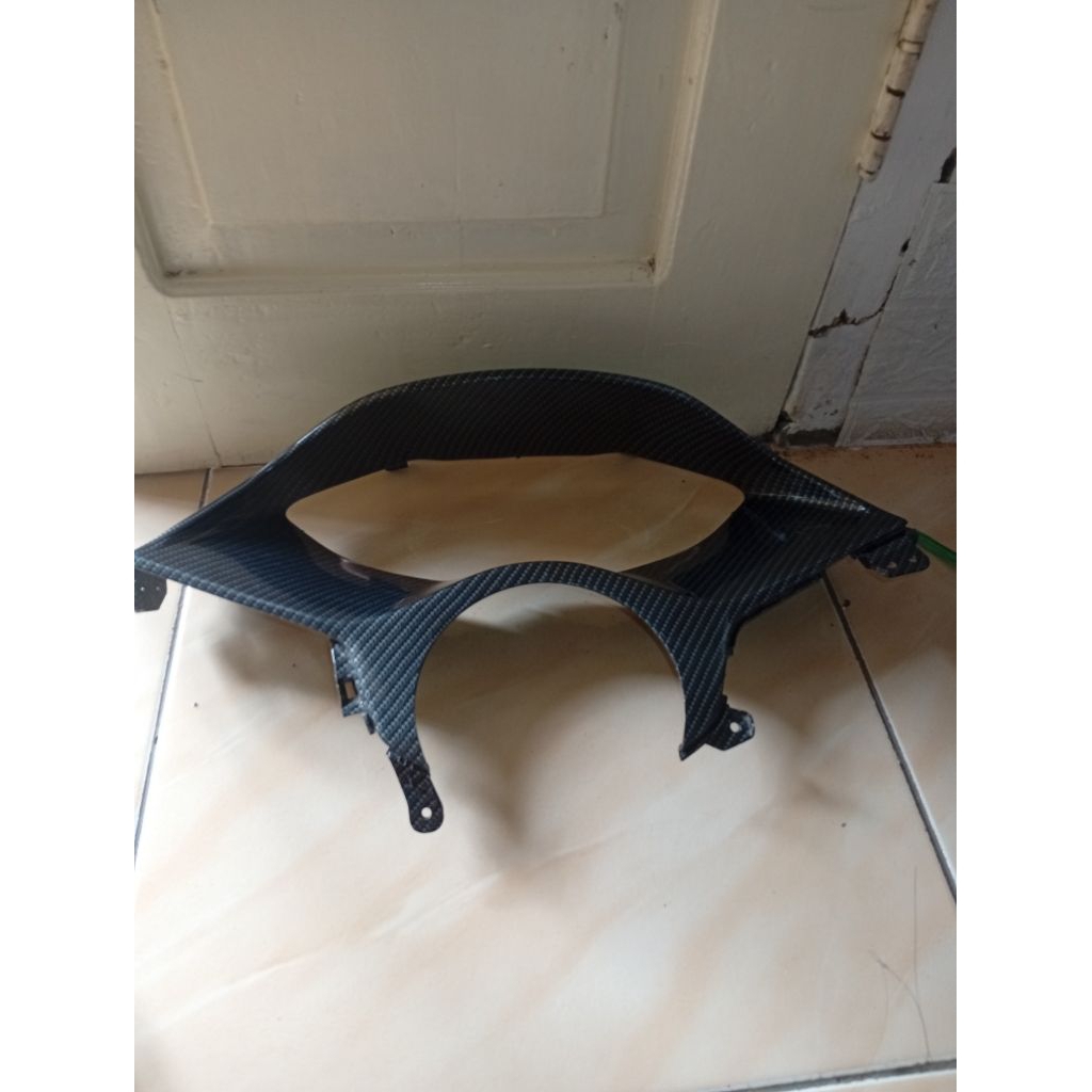 cover panel spidometer pcx160 carbon