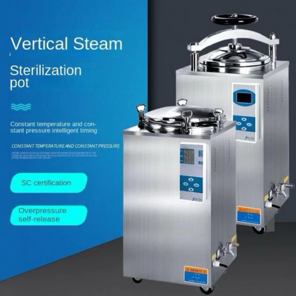 Autoclave GEA LS35HD Pressure Steam Sterilizer LCD display