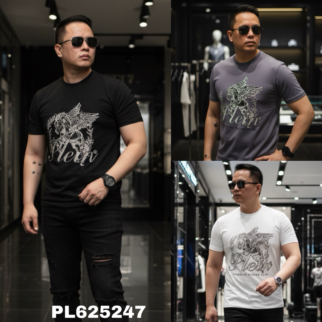 Kaos pria unisex PP PL625247 Premium import kaos pria unisex premium bahan katun spandex import kaos