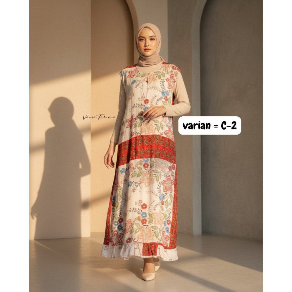 LONG DASTER PREMIUM SERIES VAUZA TAMMA HIJAB