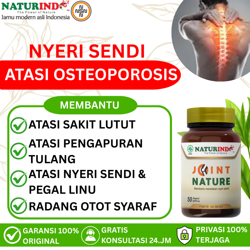 Naturindo Joint Nature Herbal Obat Nyeri Sendi