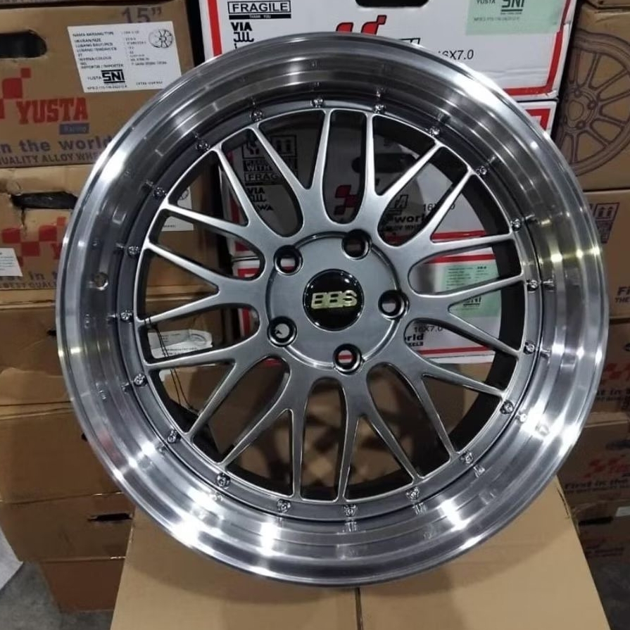 velg racing bmw ring 18 YUSTA BBS LM PCD 5X120 velg r18 mobil bmw