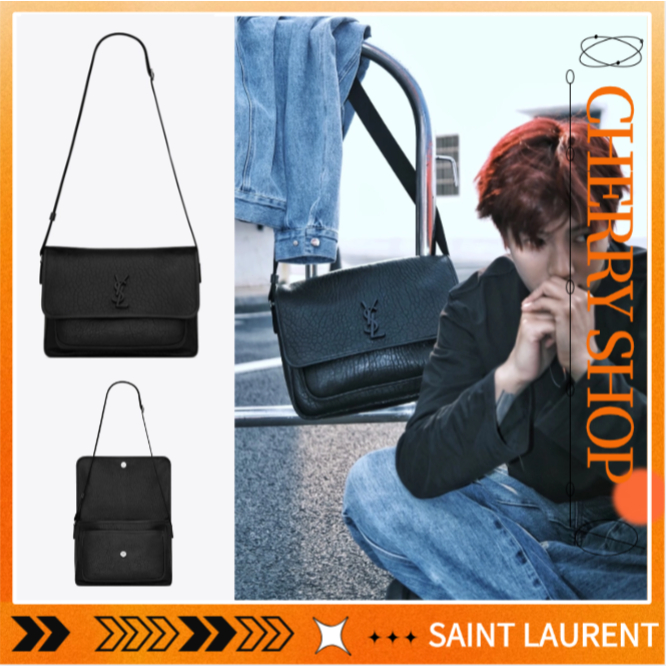 Yves Saint Laurent NIKI MESSENGER Tas YSL Pria Saint Laurent
