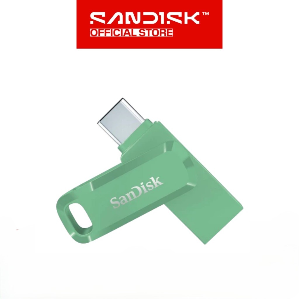 SANDISK Ultra Dual Drive GO OTG Type-C 1TB USB 3.2 - Absinthe Green (Up to 400MBps)
