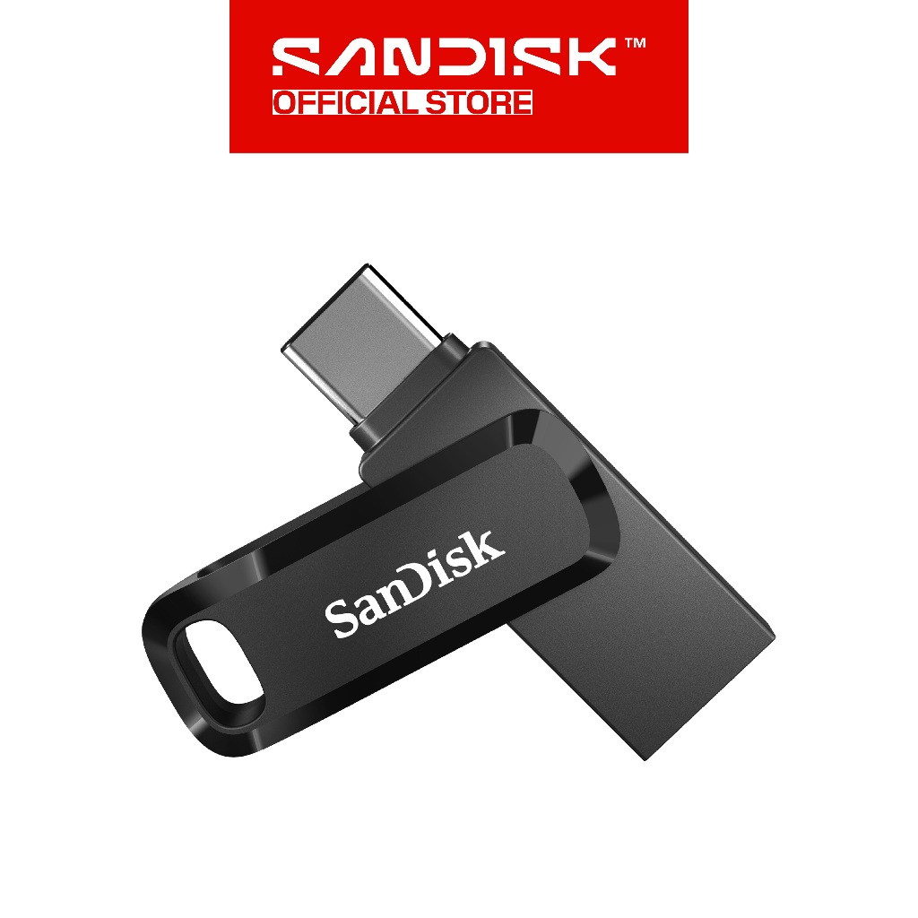 SANDISK Ultra Dual Drive GO OTG Type-C 1TB USB 3.2 - Black (Up to 400MBps)