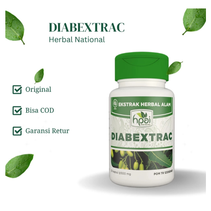 DIABEXTRAC HNI HPAI - Obat Herbal Diabetes Ampuh dan Alami