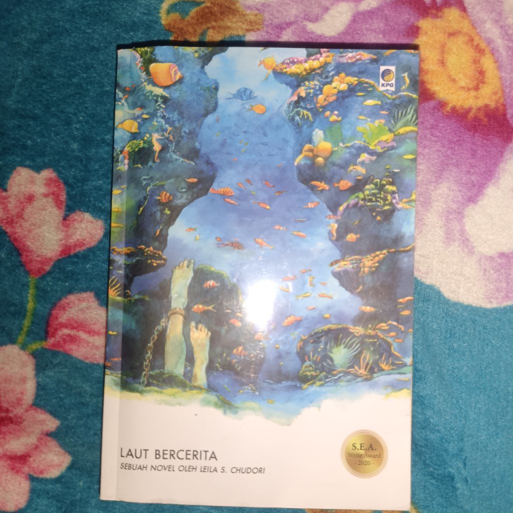 Laut bercerita (novel bekas/preloved)