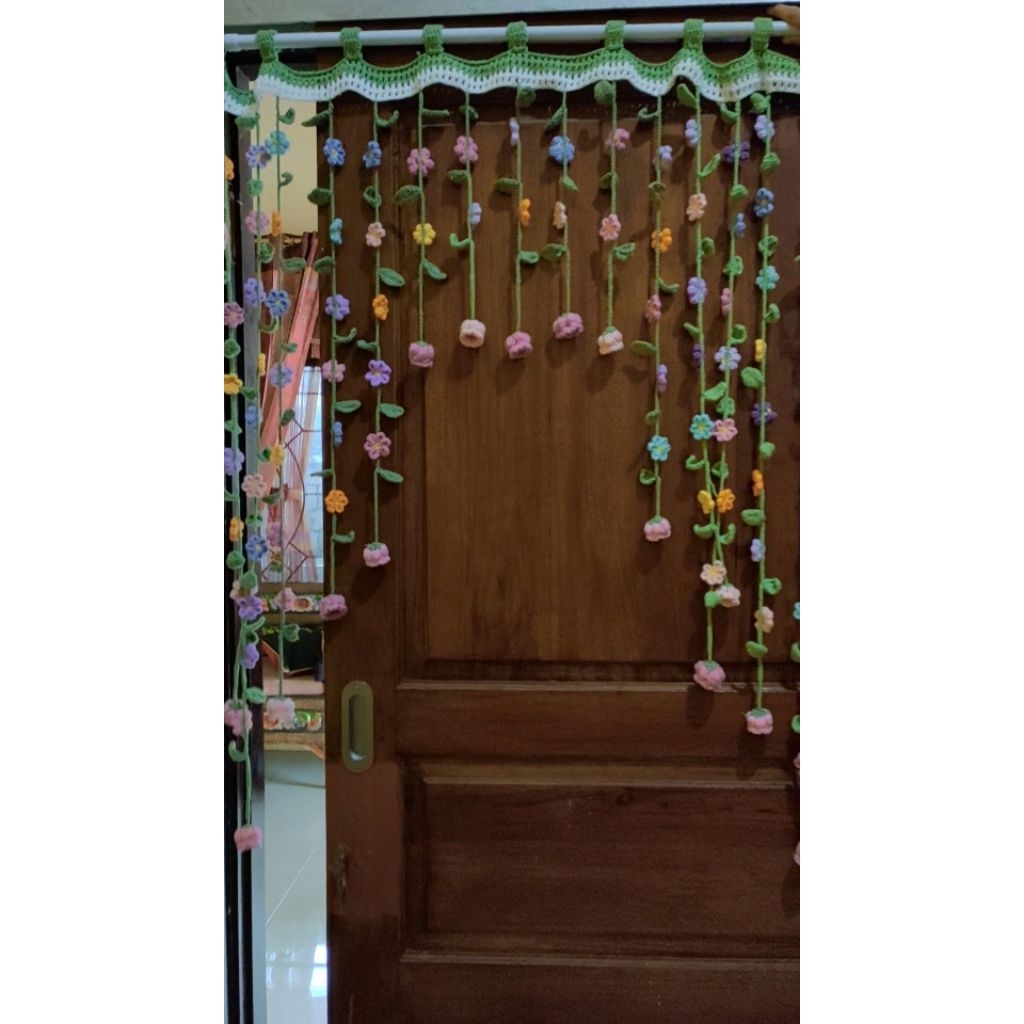 tirai rajut || crochet || handmade