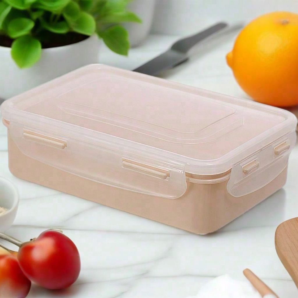 Kotak Makan MINISO Food Container 650ml Kotak Penyimpanan Makanan Tempat Makan MINISO