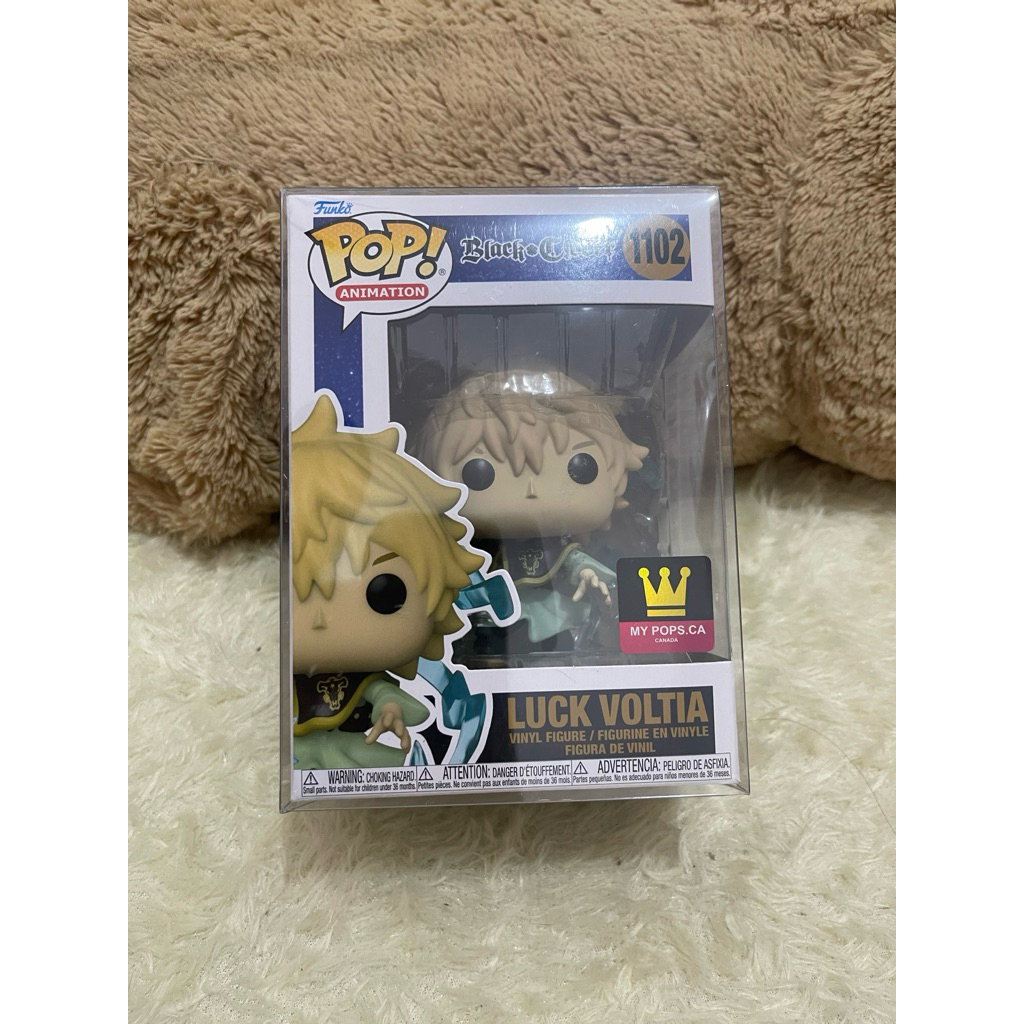 Funko POP Animation - Black Clover - Luck Voltia #1102 (MY POPS CANADA EXCLUSIVE)