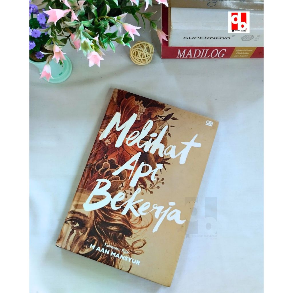 Melihat Api Bekerja Aan Mansyur bekas original