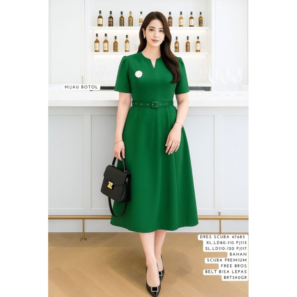 RK4V DRES SCUBA 47685 HIJAU BOTOL