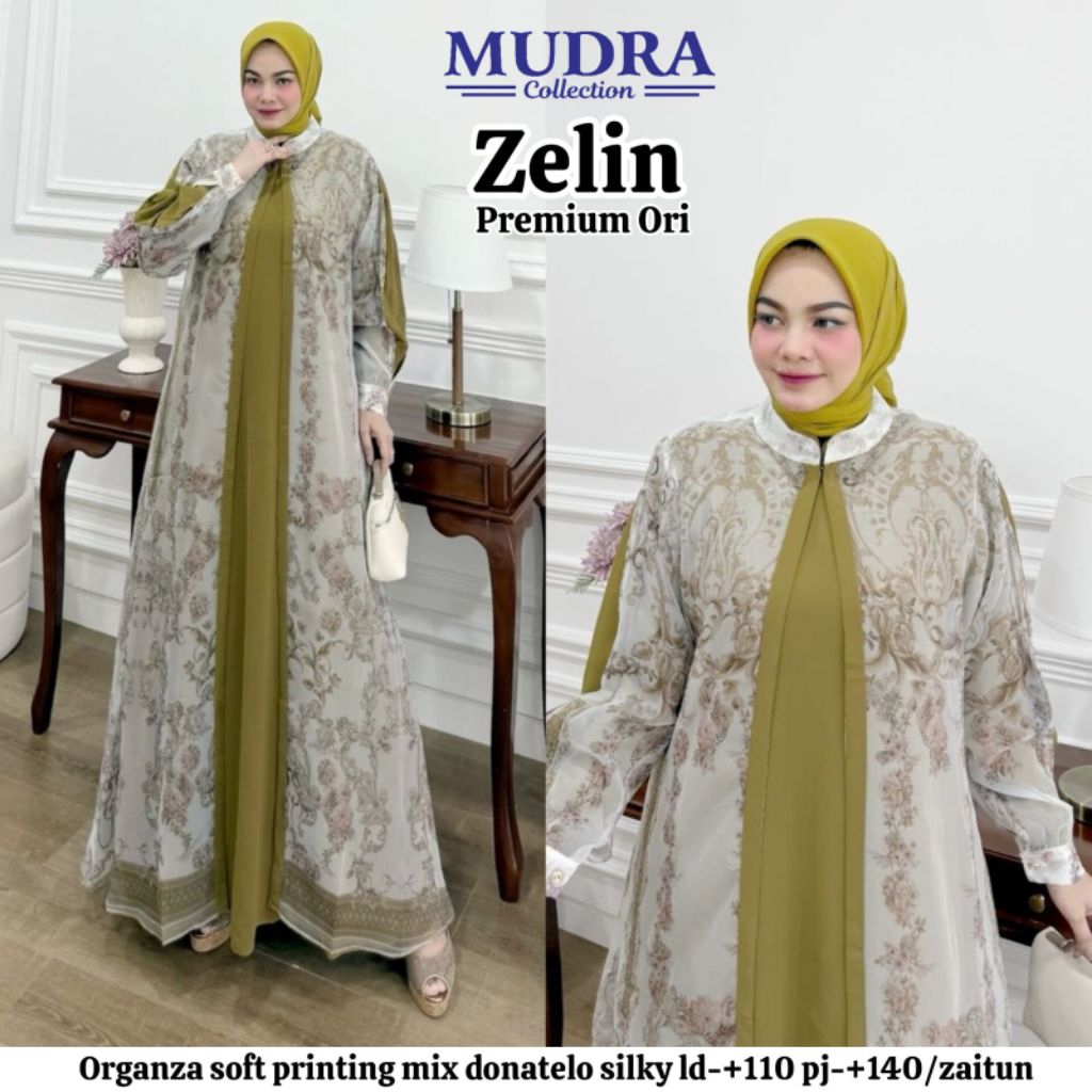 Gamis Mudra Collection / Gamis Terbaru / Gamis Wanita / Gamis Premium / Gamis Pesta / Gamis Mewah / 